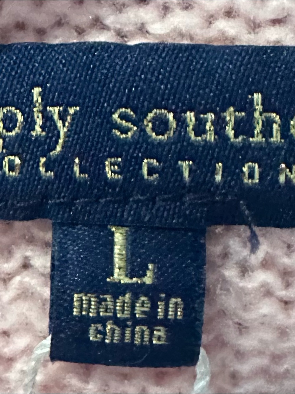 Simply Southern Pink Bow & Boots Crewneck Sweater - Picture 3 of 3